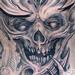 Tattoos - Skull backpiece - 82215
